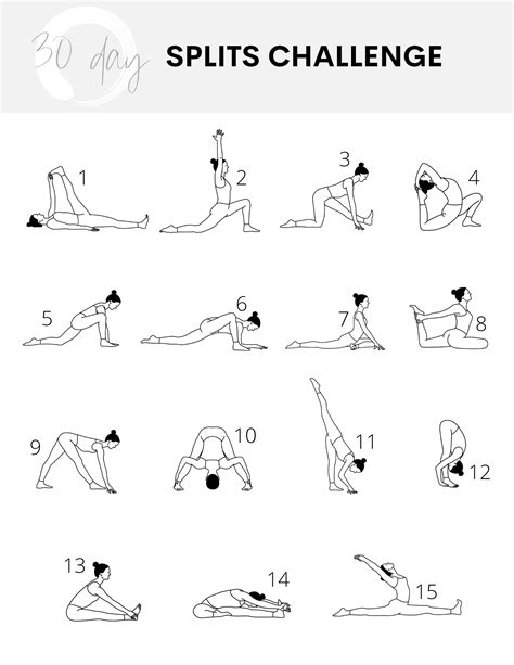 30 day front splits.